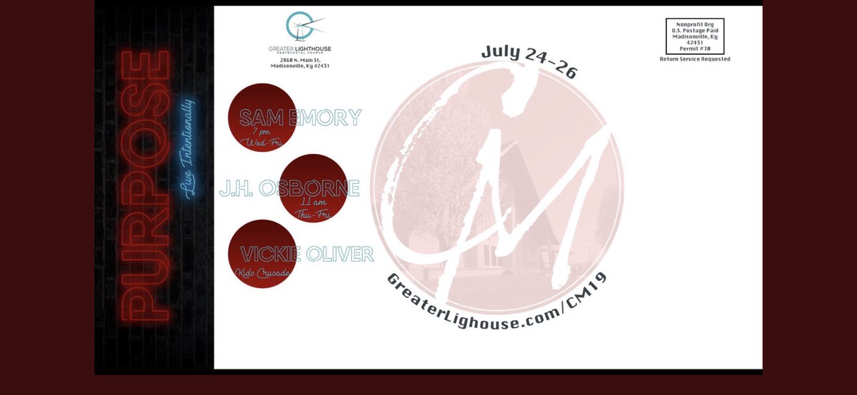 rob5kn's tweet photo. Awesome day 2 of the @GLPC_UPC campmeeting. Looking forward to great things that God is going to do Friday. @revjhosborne #purpose19 #cm19 #liveintentionally https://t.co/7GeRx5Ht85