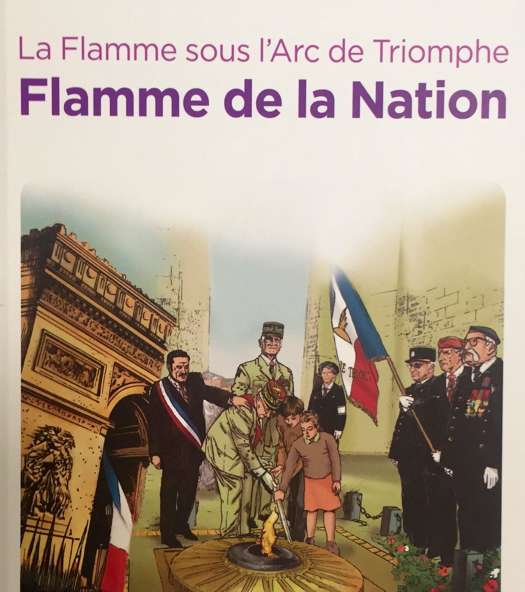 #VendrediLecture📚Origine, histoire, cérémonie, anecdotes : tout ce que vous avez toujours voulu savoir sur la Flamme sous l’Arc de Triomphe se trouve dans ce petit livre très clair et bien illustré. À destination des jeunes comme des adultes.