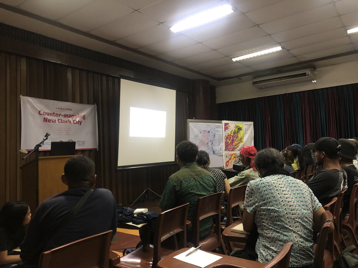 NOW HAPPENING: Researchers from University of Glasgow and University of the Philippines, together with Aeta delegates, hold a public forum at PH207 to discuss fieldwork findings on the New Clark City development. 

#NoToDevelopmentAggression
#DefendTheAeta