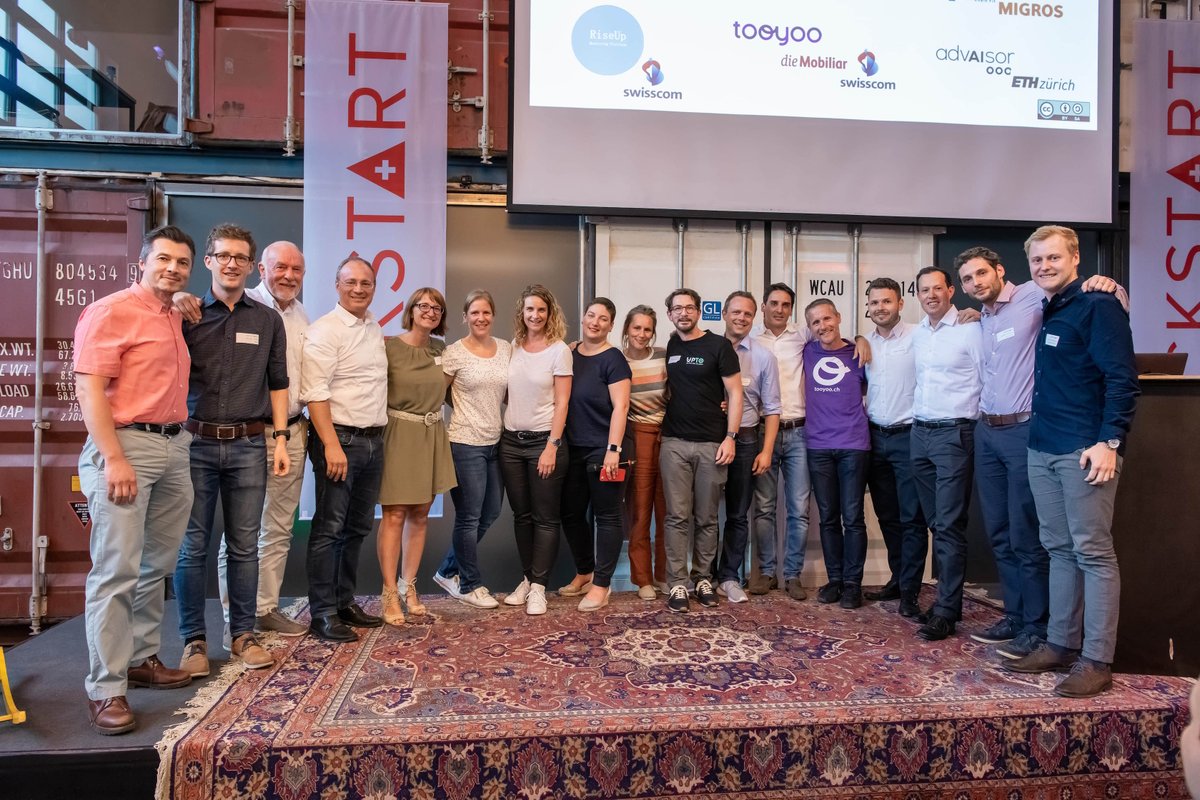Our #intrapreneurship program is growing and growing. This year, nine (!) teams are joining us. Welcome to all #intrapreneurs from <a href="/AXA/">AXA</a> , <a href="/migros/">Migros</a> , <a href="/Swisscom/">Swisscom</a> , <a href="/ETH_en/">ETH Zurich</a> , <a href="/diemobiliar/">die Mobiliar • la Mobilière • la Mobiliare</a> and <a href="/axpo/">Axpo</a>! #kickstarters19 #makeithappen <a href="/advaisor_io/">advaisor AG</a> <a href="/upto_cars/">UPTO</a> <a href="/tooyoodesk/">Tooyoo</a> @MibelleGroup