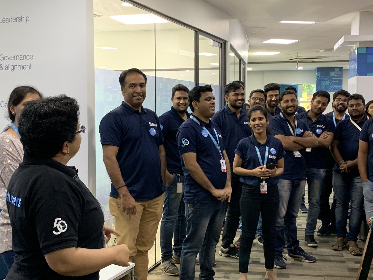 save_pranali's tweet photo. Enthusiasm and energy at the start of the Codathon at the HWE team at #tieto Best of luck to all participants for an exciting 36 hours https://t.co/pINOnC4NCB