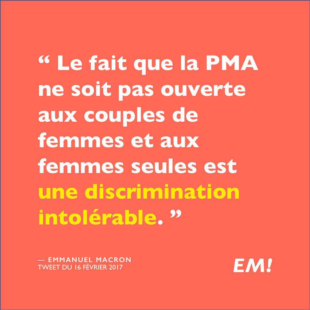 JeunesMacronSE's tweet image. L’ouverture de l’assistance médicale à la procréation aux couples de femmes et aux femmes non mariées, prise en charge par l’assurance maladie comme pour les couples hétérosexuels; c’était un #engagement du Président de la République, il sera tenu. @rose_triangle @SOShomophobie