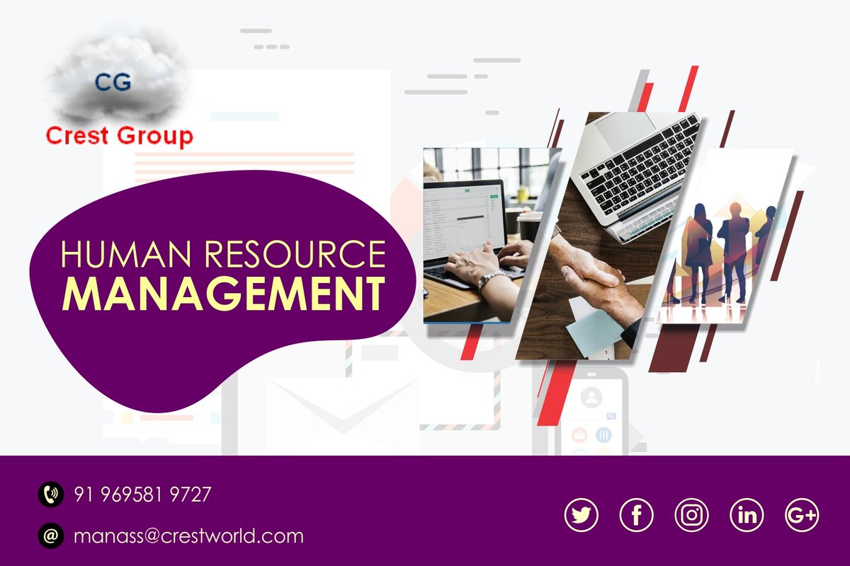 Crestlogixcom's tweet image. Human Resource management can be a tedious task and if your firm has been doing it manually till now. 
Its time to change that. 
Get your hand on customized software by writing to us manass@crestworld.com

#machinelearning #task #management  #ai  #customized  #software #Analytics