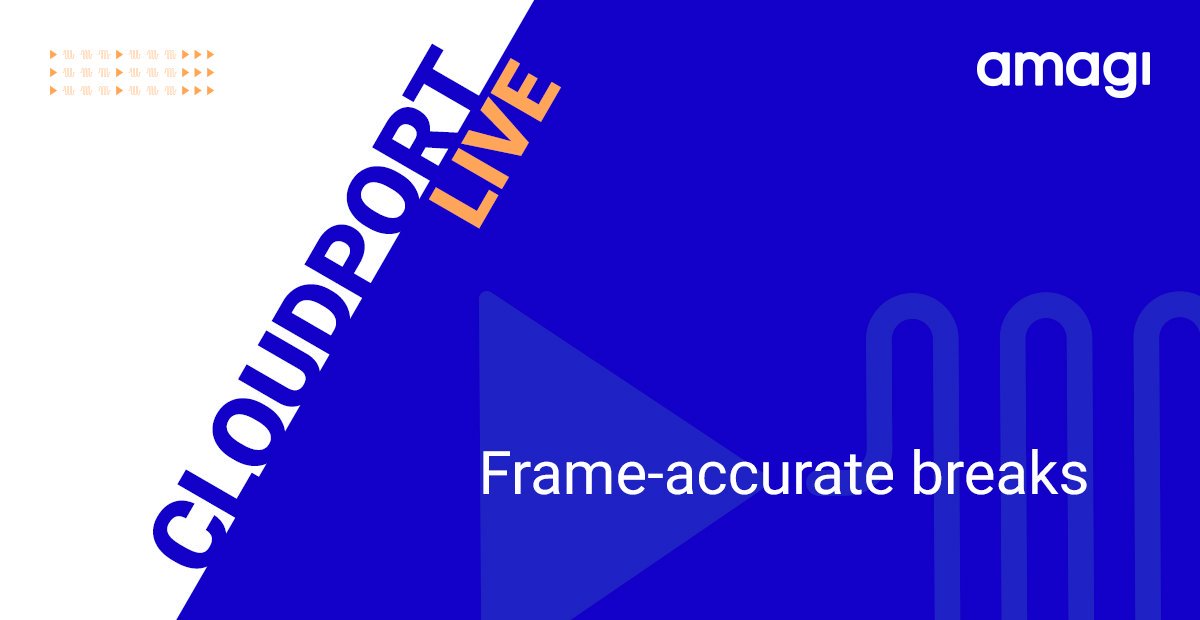 AmagiCorp's tweet image. Insert ad-breaks, and graphics frame-accurately using Amagi&apos;s CLOUDPORT-LIVE.
amagi.com/platforms/clou…
#Amagi #CLOUDPORTLIVE #Live #LiveOrchestration #FrameAccurate #AdBreaks