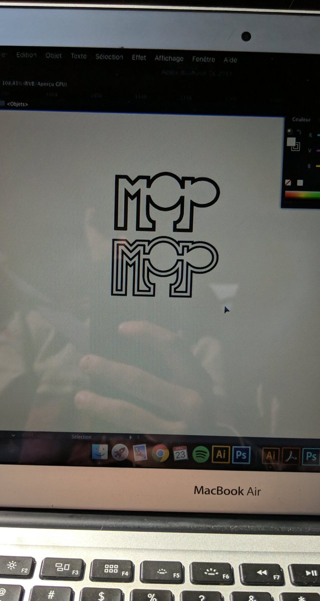 MokaGraphiste's tweet photo. Travail en cours pour mon pote MOP 💥 https://t.co/SR0kOin3as