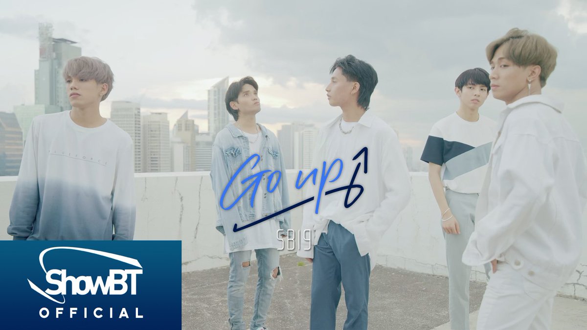 SB19Official's tweet photo. SB19 - GO UP Official Music Video

Watch here: https://t.co/VIgOBy5Gfa

LISTEN to "Go Up" on:
Spotify: https://t.co/vdCrnX0zeS…
Apple Music: https://t.co/yuIZNmrup3
Google Play Music, and more!

#SB19_GoUp #SB19 #에스비19 #SB19_SEJUN #SB19_JOSH #SB19_STELL #SB19_JUSTIN #SB19_KEN https://t.co/rqS7lcrAyM