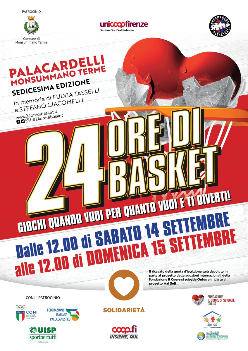 Bando alle ciance... il 14 e 15 settembre avete un impegno!