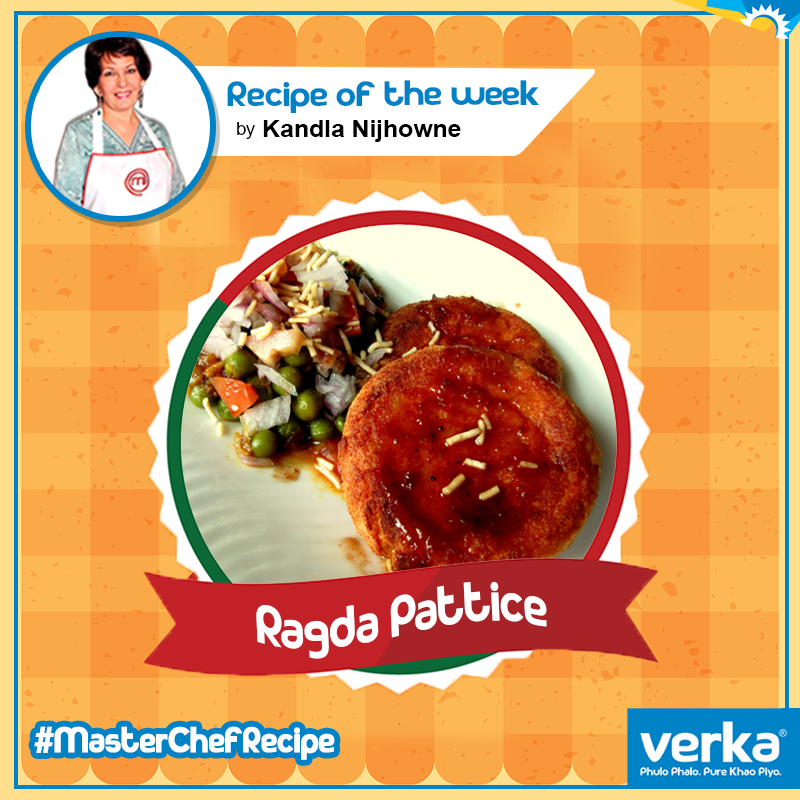 Verka_Coop's tweet photo. The spicy recipe of Ragda Pattice by our #MasterChef Kandla Nijhowne is up on our facebook page!
Check it out here: https://t.co/cw5tuzPBnf
#PureVerka #VerkaMilkfed #TheMasterChefRecipe https://t.co/WQom6YBdiW