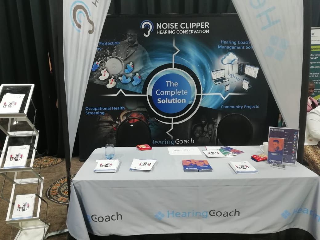 Last day of #ohsconference2019 #healthyhearing #hearingconservationprogram #noiseclipper #healthandsafety #hearingcoach @ Centre Court Convention Centre - Emperors Palace