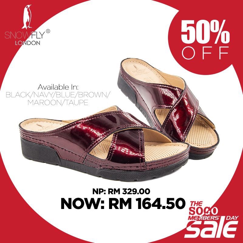 SnowflyShoes's tweet photo. 50% discount on selected models including new designs! 😱😱

#SogoMalaysia #SnowflyShoes #Sales https://t.co/hCTC4TvtuC