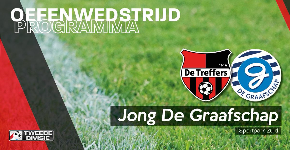De_Treffers's tweet photo. ⚽️🔴⚫️ | Morgen wacht alweer de derde oefenwedstrijd van de voorbereiding. Om 14:30u wordt er afgetrapt tegen jong @DeGraafschap. Tot dan! #trejgr https://t.co/k6iqXUTkLO