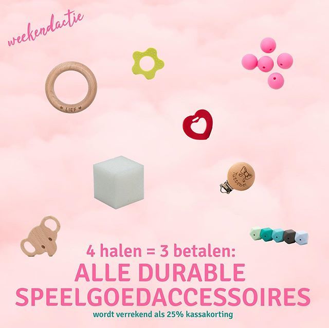 Durable heeft een fantastische nieuwe lijn ontwikkeld, speciaal voor het maken van babyspeelgoed! 😍

Dit weekend koop je het extra voordelig, want je krijgt er 4 voor de prijs van 3!

#carosatelier #durableyarn #babyspeelgoedmaken #haken #crochet #cr… ift.tt/2K4LDHN