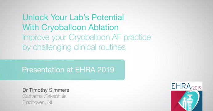 radcliffeCARDIO's tweet photo. #Cryoballon ablation🎈❄️ Improve your cryoballoon #AFib practice by challenging clinical routines
VIDEO PRESENTATION by Dr Timothy Simmers (NL) from #EHRA2019
WATCH HERE ▶️ https://t.co/eKGVmBHpjp
@Medtronic @DrJasonAndrade #EPeeps #AtrialFibrillation #CIRCADOSE https://t.co/NR3Sh9Gvlo