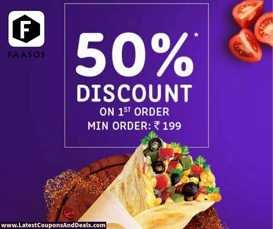 coupons_latest's tweet photo. Check out latest Faasos offer - 
First Order Discount, Up to 50% – Faasos

Check deal at 🍟 https://t.co/JGMQ2CuKex

#latestcouponsanddeals #faasos #faasosoffer #foodie #foodlover #insafood #pictureoftheday #lunchtime #ordernow #disount #faasoscoupons #foodporn #tastyfood https://t.co/JpO11JtkQB
