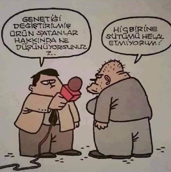 Bir karikatür çok şey anlatır #ProtestoEdiyorum
