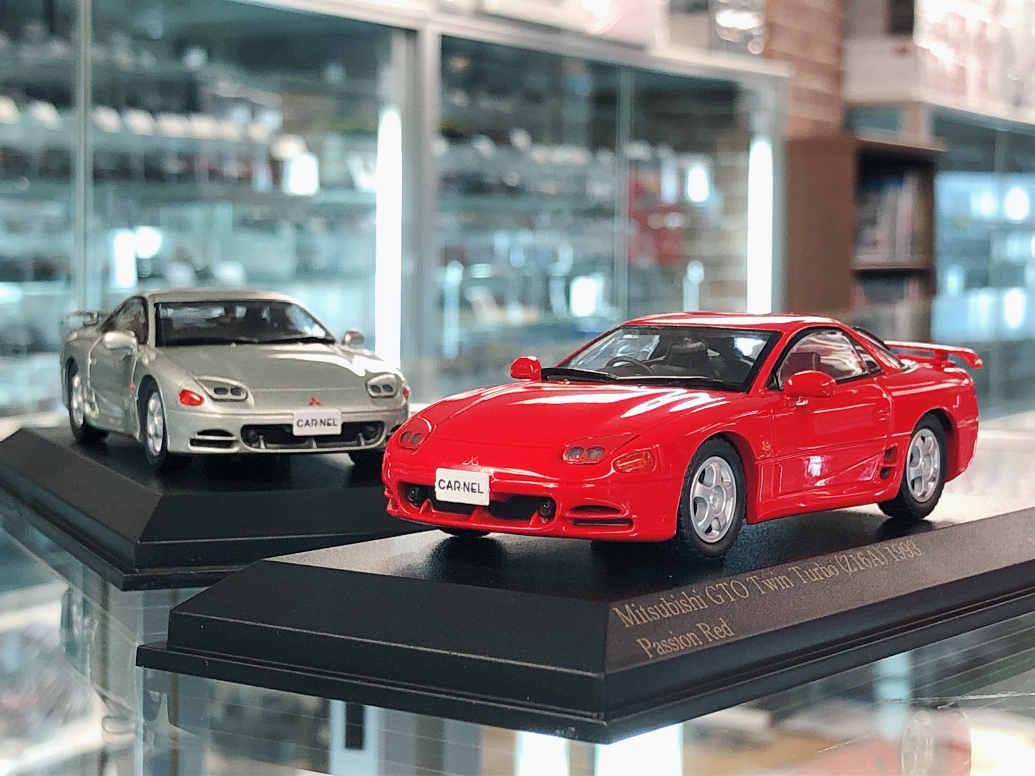 CARNEL 1/43 三菱 GTO Twin Turbo (Z16A) 1996 Galaxy White