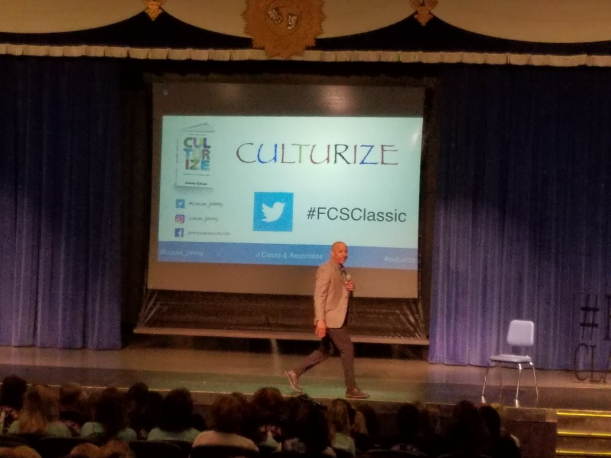 The wonderful <a href="/casas_jimmy/">Jimmy Casas</a> encouraging teachers <a href="/FloydCoSchools/">Floyd County Schools</a> as we begin a new year! #fcsclassic