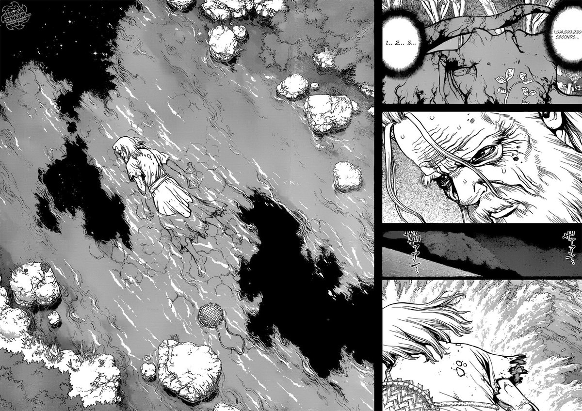 Perc Spoiler Drstone Chapter 115 Byakuya Is Really Something Else Best Dad In Current Shonen Rip 3 T Co An6sshpmpu