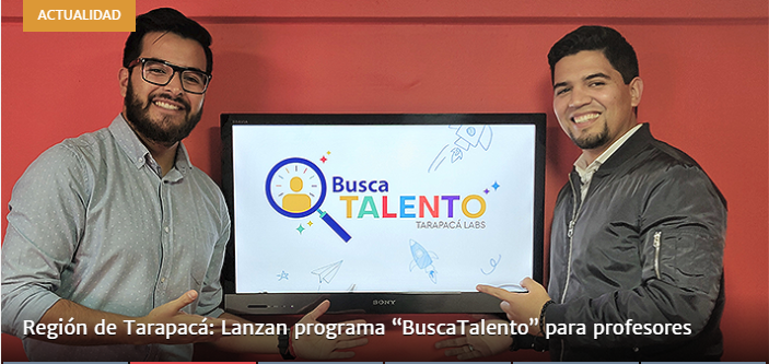 TarapacaLabs's tweet photo. Región de Tarapacá: Lanzan programa “BuscaTalento” para profesores. Informa hoy diario digital @Poder_Liderazgo Detalles aquí ➡️https://t.co/1ZhUoSTPUa Interesados, inscribirse en ➡️https://t.co/FWQdHDQ84q #TLabsEmprende https://t.co/nVF9sHe7Jk