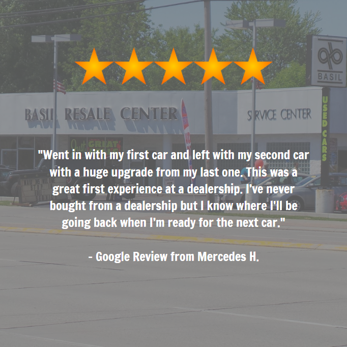 BasilCars's tweet photo. We strive to make the dealership experience enjoyable, so we're elated to see that we succeed.  
https://t.co/j56I7VJTBy https://t.co/WJHJvo4D4V