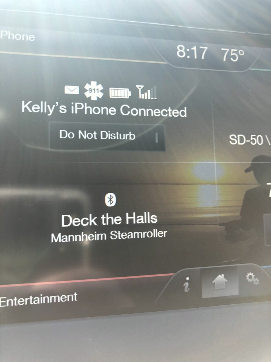 I don’t care if it’s July, you just don’t change the song when your iPod is on shuffle and <a href="/MannheimSteam/">Mannheim Steamroller</a> comes on