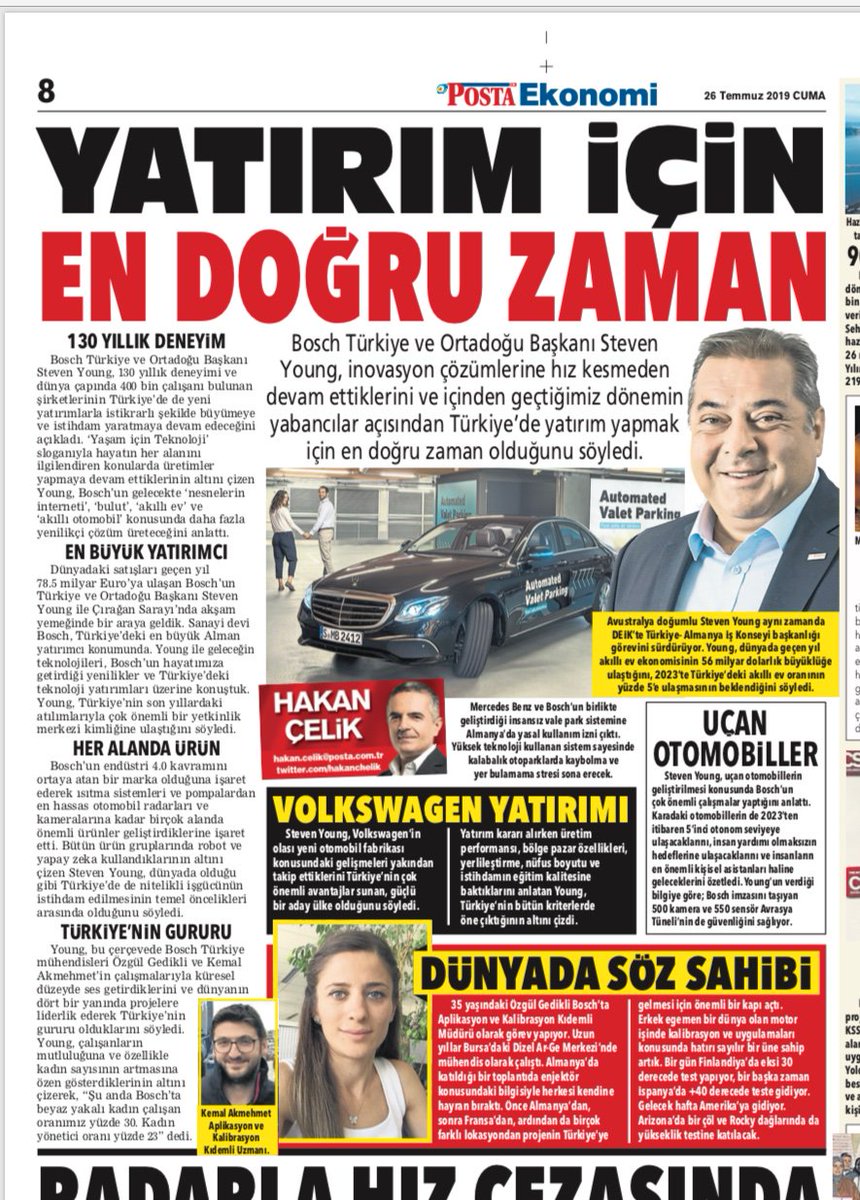 Bosch Turkiye Ve Orta Dogu Baskani Steven Young Ile Soylesi Youtube