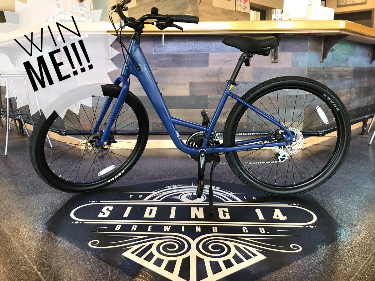 There is only a few days left!!!  Come in to the taste room and enter your name for your chance to win this Norco bike donated by Reds Source for Sports Lacombe.  One entry per person per day.  Draw will take place July 31st. <a href="/RedsSportsStore/">Reds Source for Sports</a> <a href="/NorcoBicycles/">Norco Bicycles</a> <a href="/Siding14Brewing/">Siding 14 Brewing Co</a>