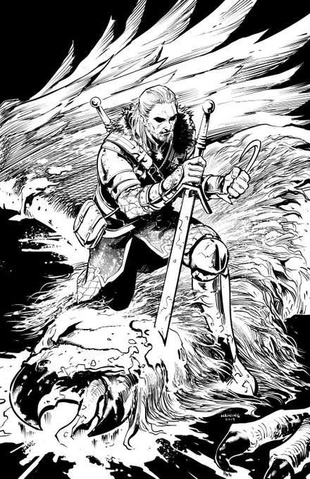 #TheWitcher #GeraltOfRivia #FanArt 