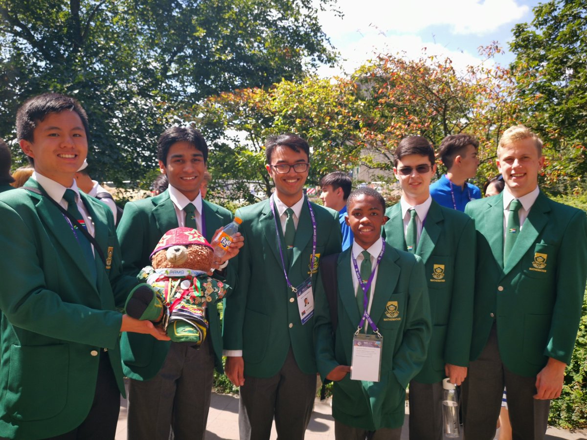 LibertyGroupSA's tweet photo. Liberty is proud to be a sponsor of the Maths Olympiad Team which won 4 bronze medals at the 60th International Mathematical Olympiad (IMO). SA is now ranked 46th out of 112 countries. Congratulations to our South African Mathletes! https://t.co/fliuxDceuQ