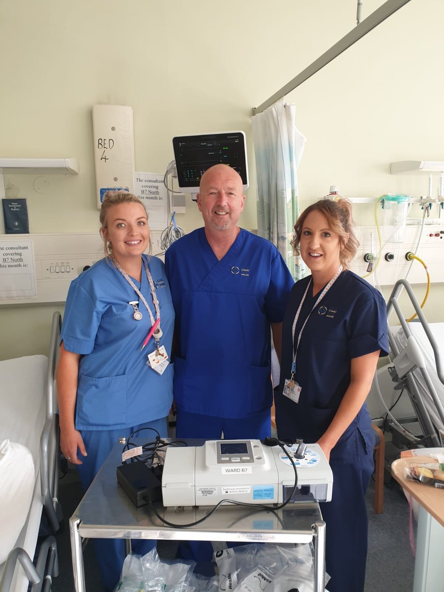 Our respiratory ward @CV_UHB has opened their Acute Non-invasive ventilation (NIV) bay. This will support our patients to receive the right care in the right place at the right time. Please link in with B7 or the Ventilation Team for more information #IamMCB #MakingCareBetter