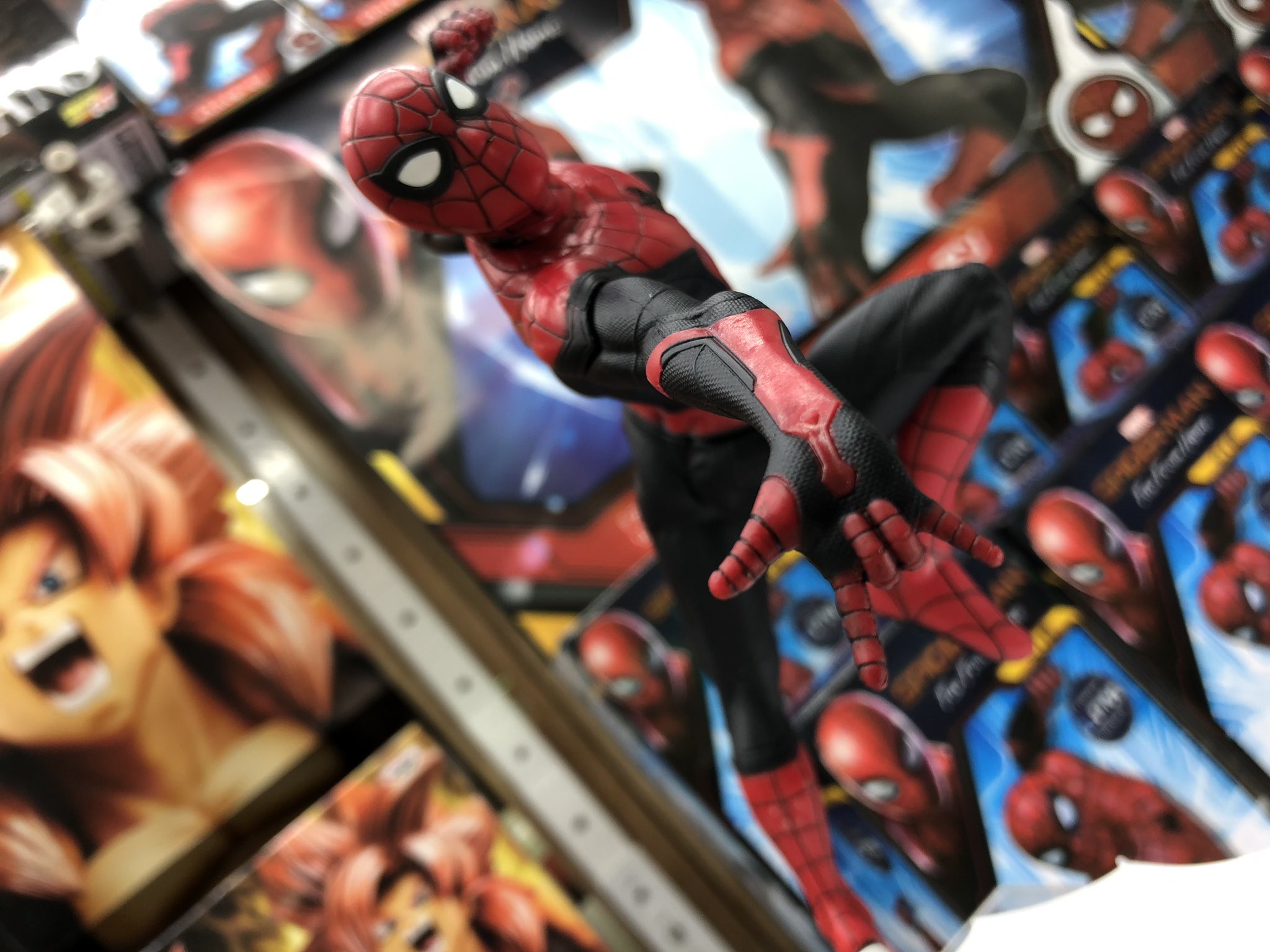 تويتر タイトーステーション立川北口 24時まで営業中 على تويتر 2f プライズ 新景品 スパイダーマン ファー フロム ホーム リミテッドプレミアムフィギュア スパイダーマン 全1種 新スーツを身に纏った スパイダーマンのフィギュアが登場 躍動感の