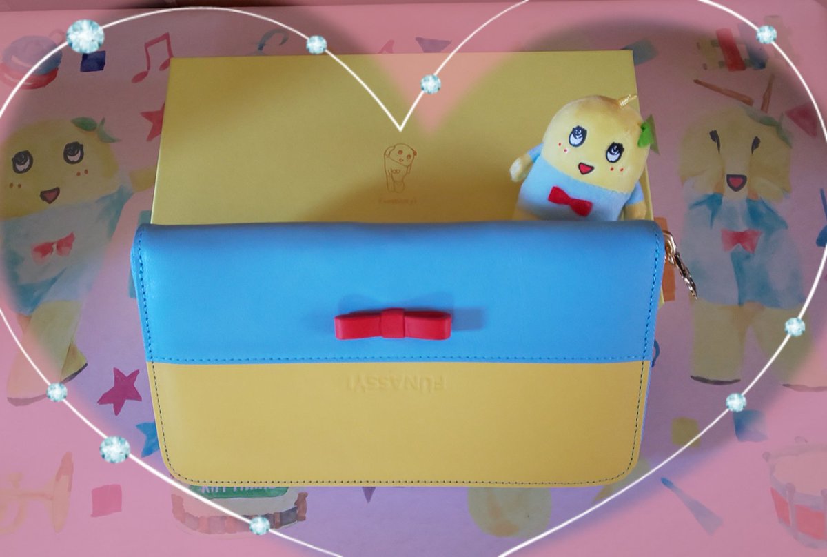 在庫限り ふなっしー本皮長財布 長財布 Orointegrated Coop