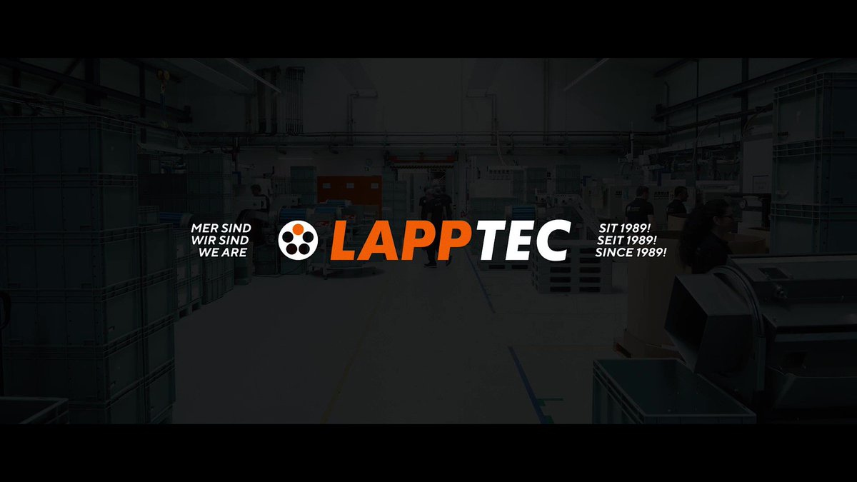 LappTec's tweet photo. LAPP Tec Song "Schicht für Schicht"
Employees of the Swiss LAPP Tec AG have published a song for the 30th birthday of the company. Under the motto "we always go forward", we start into the next decade of LAPP Tec.
Version with English subtitles: https://t.co/MhoFxPBaqy https://t.co/h6j70WHeTT