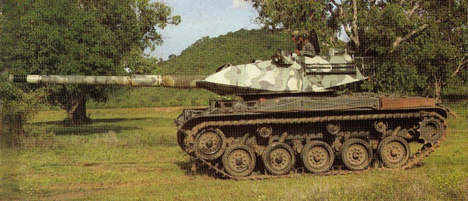 マクナイト T 84 در توییتر タイ王国軍 どうやらm41 ウォーカーブルドッグ戦車にスティングレイ軽戦車の砲塔を搭載する実験を行ってたらしい T Co Jlxfyjswvg