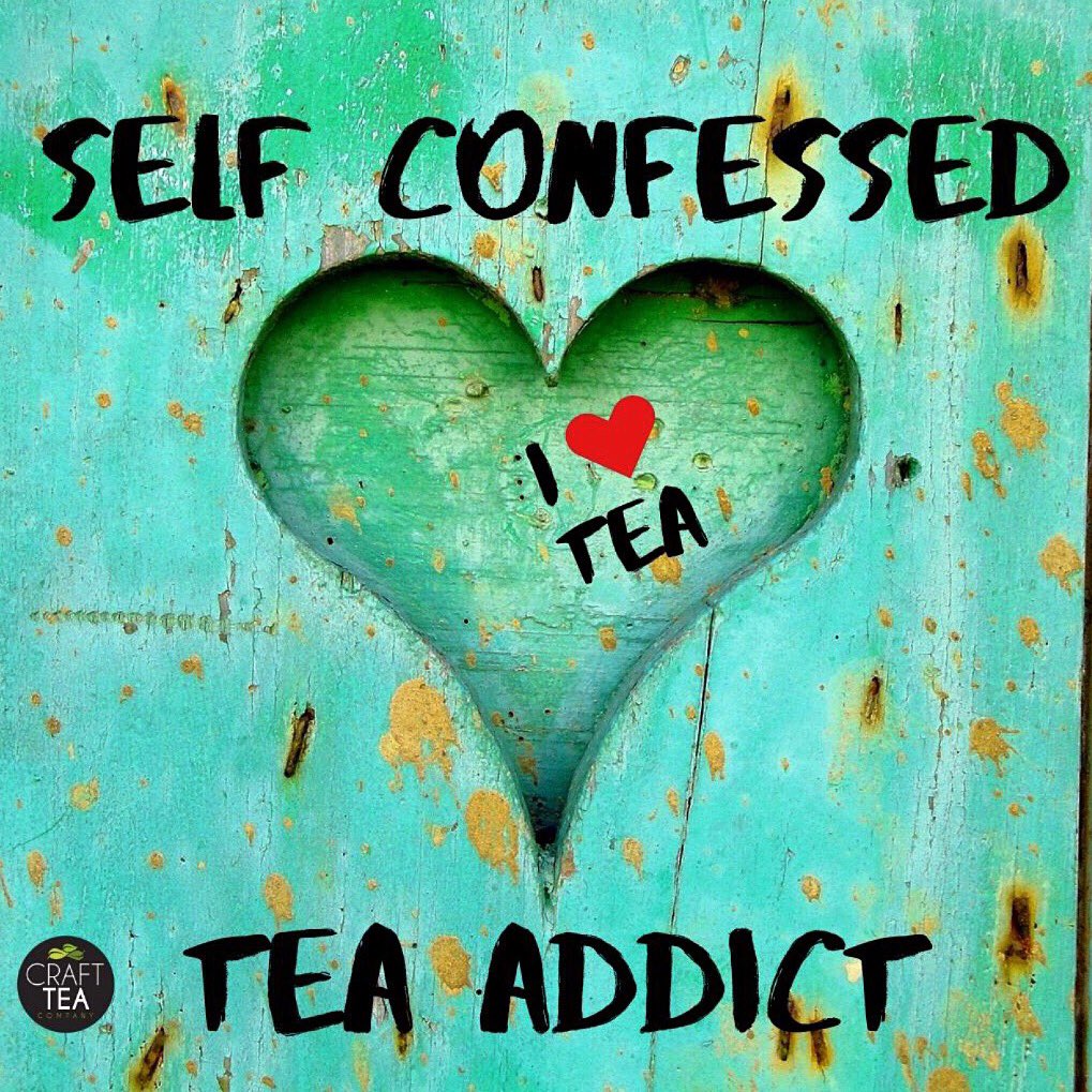 craftteacompany's tweet image. I ❤️ Tea #teaaddict #ilovetea #itsaproblem 😆