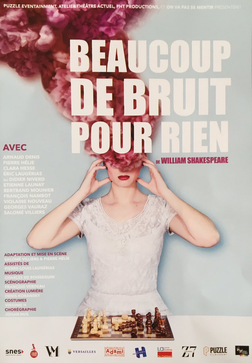 Éternel #Shakespeare ! Belle adaptation contemporaine pour ce #beaucoupdebruitpourrien. Mêlant beau texte, ballets, musique électroclassique et sentiments éternels, la troupe offre au spectateur un beau moment esthétique et anachronique en écho à notre société actuelle.
