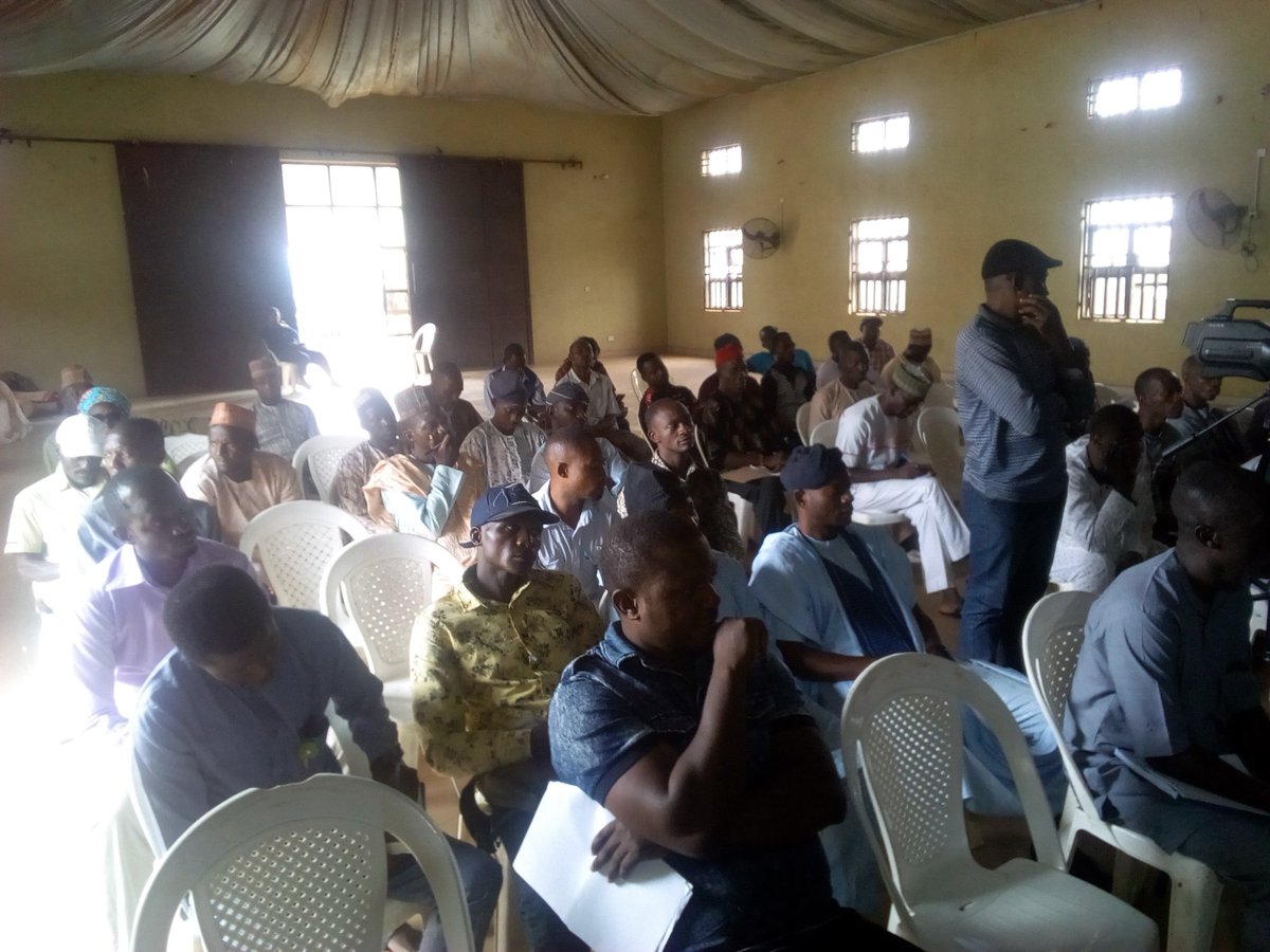 calped4devt's tweet photo. Happening now: Mrs. Dinatu Joseph Danboyi delivering a presentation on Inclusion at the #CDCTraining for Ward Champions in preparation for the development of the #CommunityDevelopmentCharter - which will inform the 2020 @ChikunLGA & @GovKaduna budget.
#KDCitizensEngageBudget https://t.co/0khmIuh3yp