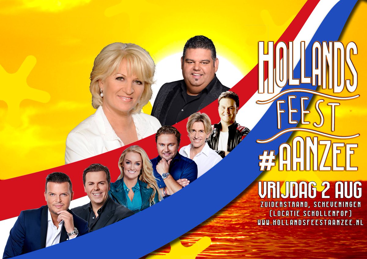 emedianed's tweet photo. UITNET: Win tickets voor het Hollands Feest Aan Zee in Den Haag.
Vul het formulier in!
https://t.co/sJZxmrJD0h
#AnitaMeyer #DjangoWagner #SamanthaSteenwijk #ReneSchuurmans #HenkDissel #MikePeterson #WeslyBronkhorst #DenHaag #Festival https://t.co/koghubI9Nh