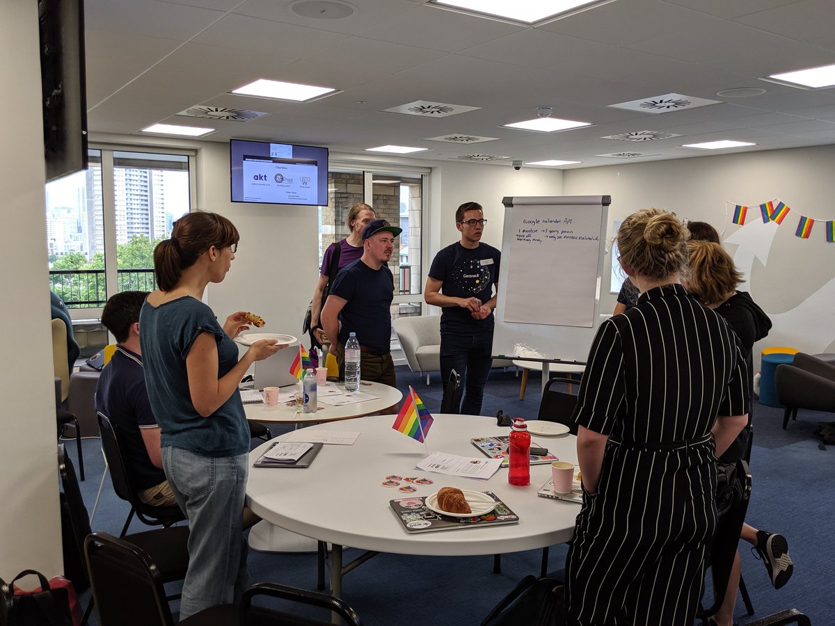 womendrivendev's tweet photo. The work begins!! 

#TechItForward
#TechItForwardWithPride https://t.co/X2HZx6Zoe1