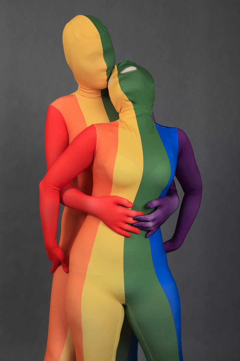 GPZ-04《虹の旗ゼンタイ》 予約 今回は透明全身タイツと虹全身タイツ