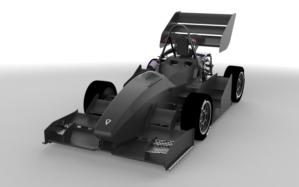 UVigoMotorsport's tweet image. Hoy por fin os mostramos el #renderUM19, el render oficial de nuestro monoplaza de esta temporada que es el fruto del duro trabajo de todos los miembros del equipo y con el que participaremos en las competiciones de la #FormulaStudentGermany y la #FormulaStudentSpain