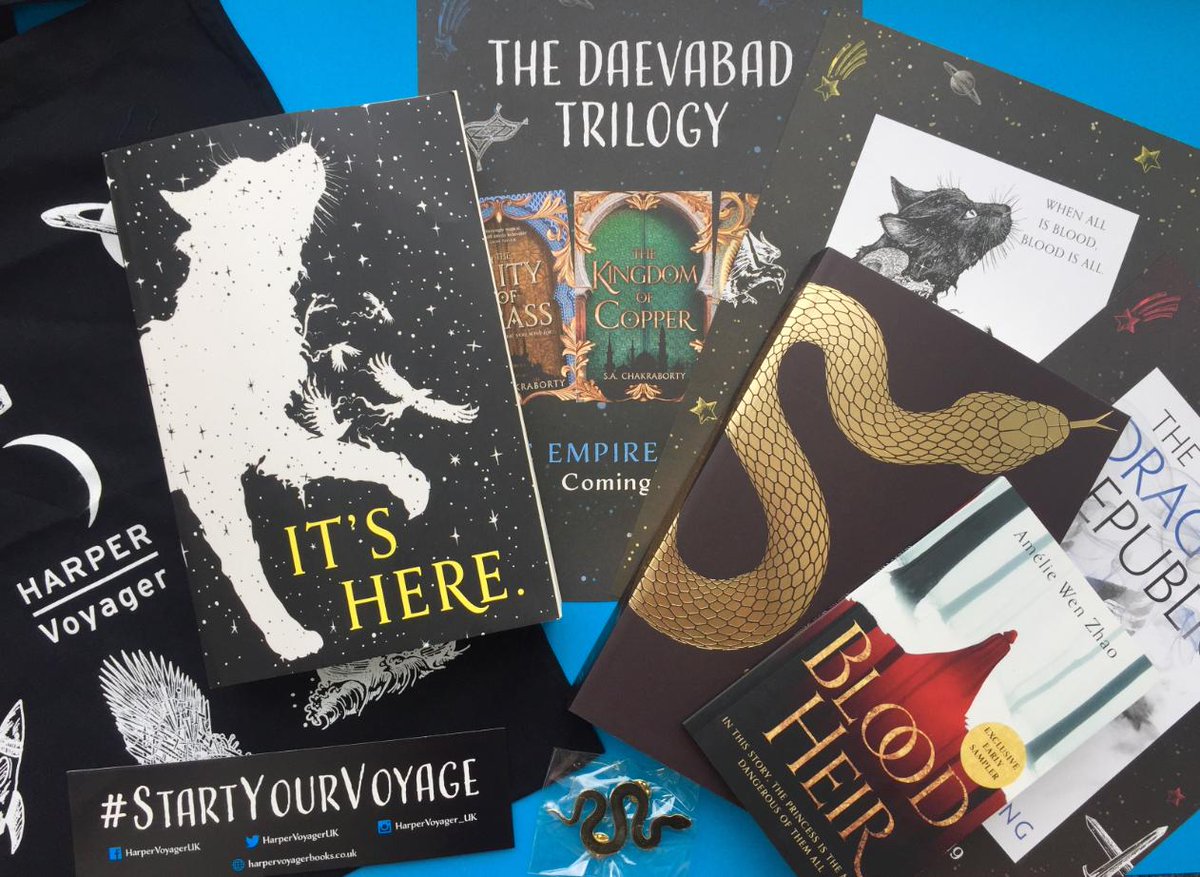 HarperVoyagerUK's tweet image. #YALC2019 is on!

⬇️😲 To celebrate we are offering one VERY LUCKY person the chance to #win this tote bag of swag ... including gold dust early copies of #Darkdawn and #KingdomOfSouls!!!

RT to enter. UK only. Closes midnight 28/7.
T&amp;amp;Cs: smarturl.it/YALC19
#StartYourVoyage