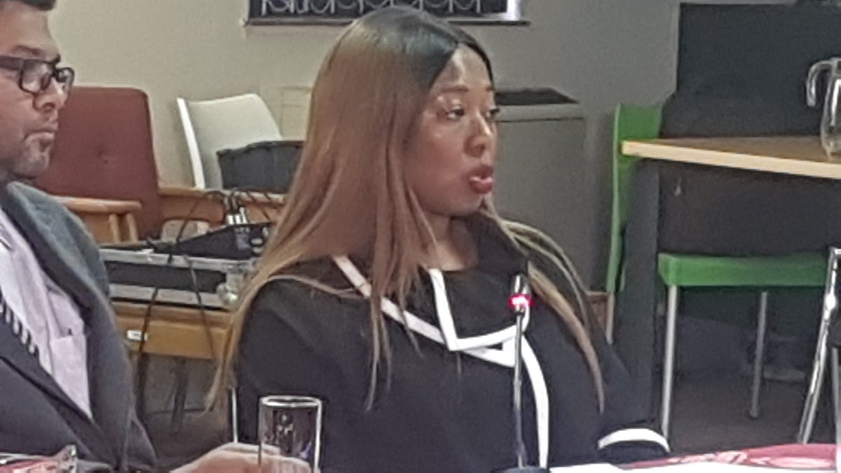 MaageMohlabe's tweet photo. Public Protector's Senior Investigator Vusimuzi Dlamini: "How did the non-disclosure of these records impact on your constitutional mandate as Auditor General officials?“
Sedikela: "We did not have sufficient information to perform our duties." #AlexInquiry #SABCNews https://t.co/L8XOiq1qfX