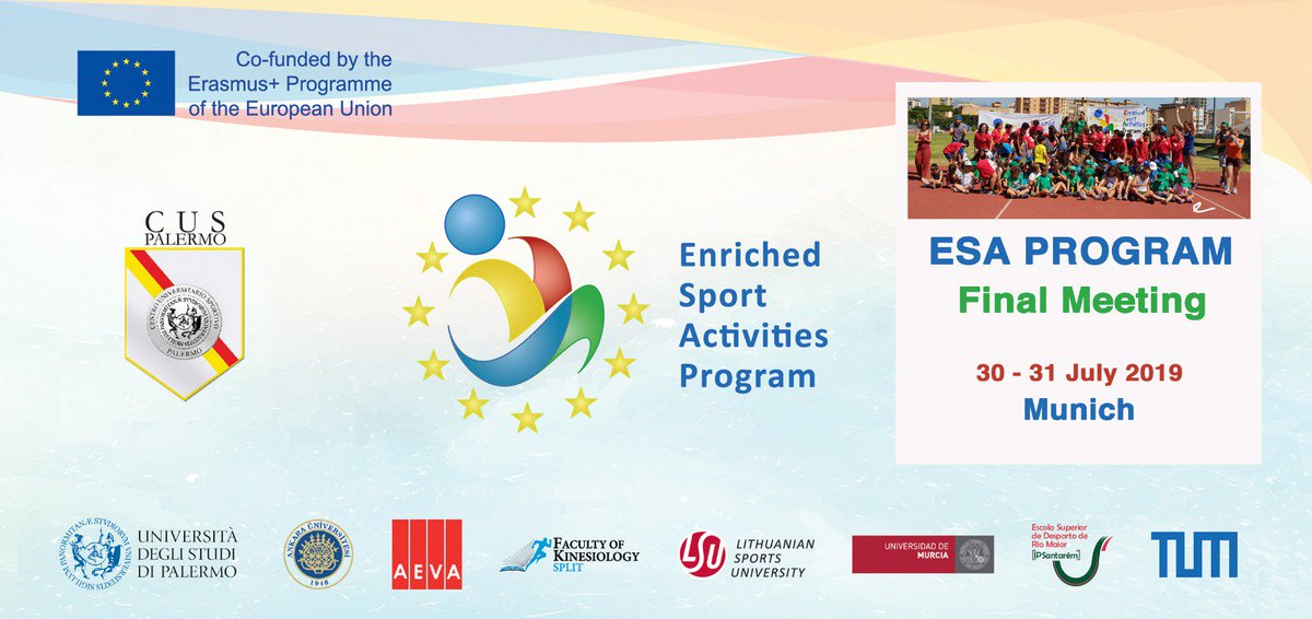 ESAprogramEU's tweet photo. ๐ฃ FINAL MEETING ๐ฅ
TUM University will be hosting our last meeting for this incredible project.
ESA PROGRAM is getting shaped in its form in the best possible way ๐.
We will keep you updated โ
@EuSport
#EsaProgram
#Partners
#Munich
#Germany https://t.co/VOvUYXyLT1