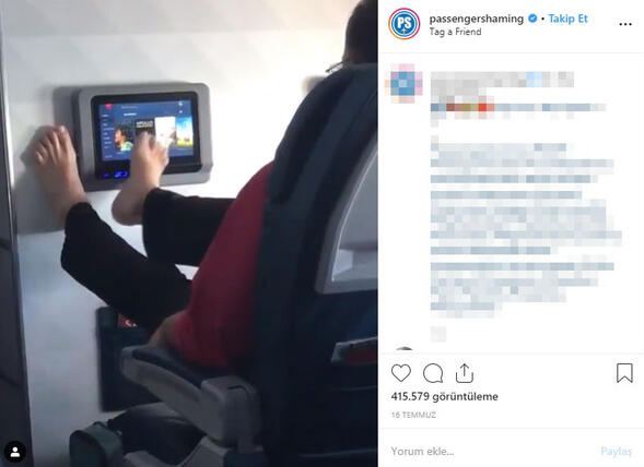 Yolcunun teknolojiyle imtihanı! ✈️😮

Uçaktaki yolculuğu sırasında film izlemek isteyen bir yolcu, dokunmatik ekranı eli yerine ayağıyla kullanması sosyal medyayı karıştırdı. 'passengershaming'in paylaştığı görüntüye binlerce kullanıcı tepki gösterdi.