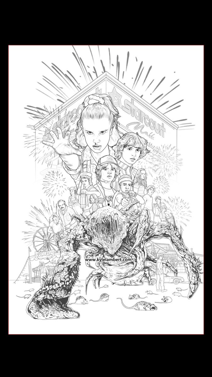 Stranger Things  Sam Green  Illustrator  Graphic Artist