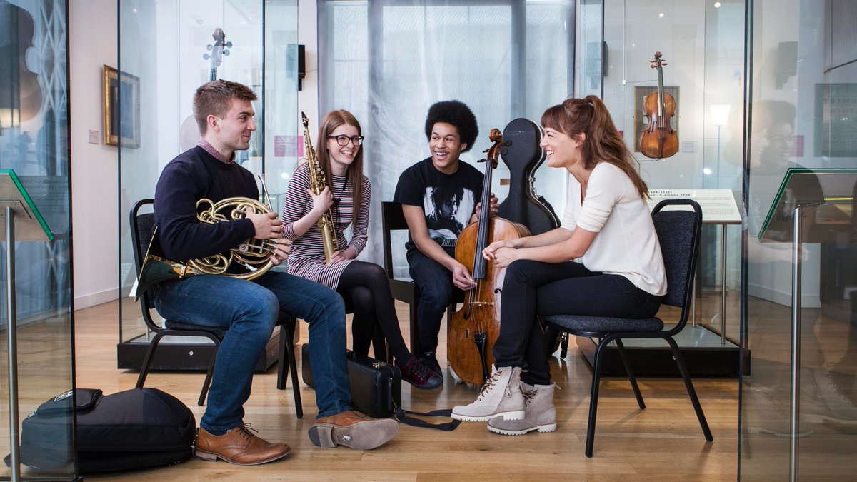 Throw back to @NickyBenedetti sharing her wisdom with our 2016 finalists @ShekuKM @bengoldscheider @JessGillamSax Want to be part of the magic? #BBCYoungMusician 2020 is closing soon so get your applications ready: bbc.in/32GCbCS