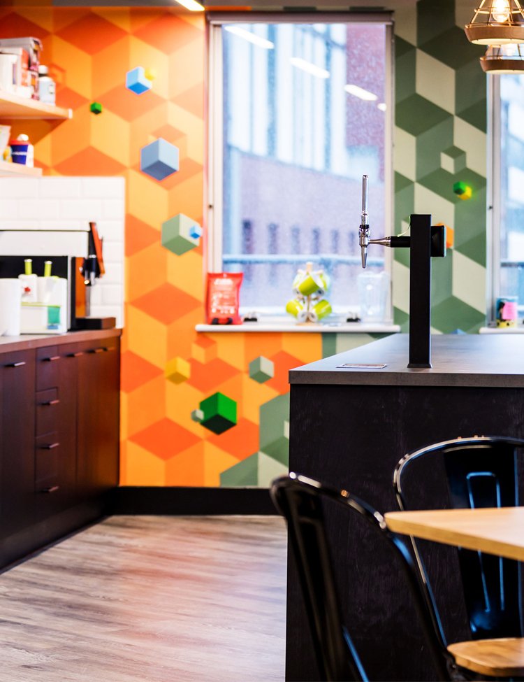 Heatwave has got us ready for the weekend 🍻
Your office hasn't already got a beer tap? Slide into our DMs...
#office #interior #interiordesign #gamingcompany #grafitti #snub23 #streetart #interiorarchitecture #design  #officelife #workplacedesign #dreamoffice #rustic #industrial