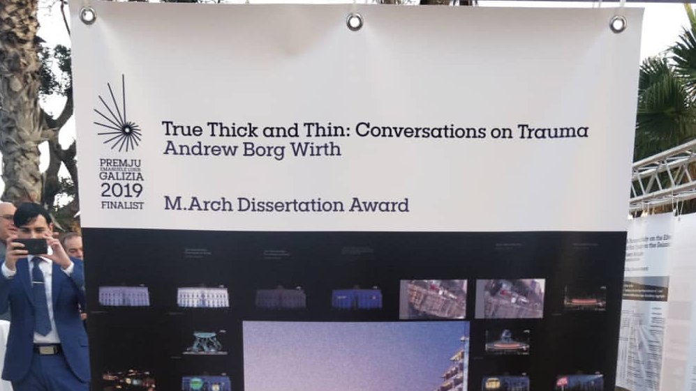 Nidum_'s tweet photo. Proud of @aborgwirth for winning best M.Arch Dissertation in the #premjugalizia Award 2019. 

#Architecture #Award @KTP_Malta https://t.co/s7dT5NSCQZ