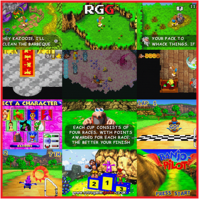 RetroGameGeeks™ on Twitter "FRANCHISE FRIDAY BANJOKAZOOIE For 21